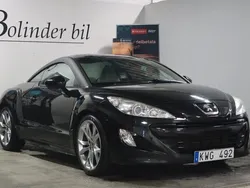 Svart Begagnad 2010 Peugeot RCZ Sportkupé | 108 900 kr (Marknadspris)
