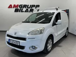 Vit Begagnad 2014 Peugeot Partner Minibuss | 54 900 kr (Marknadspris)