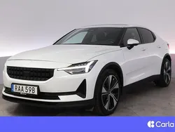 Vit Begagnad 2022 Polestar 2 Plus Sedan | 356 900 kr (Marknadspris)