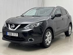 Svart Begagnad 2017 Nissan Qashqai 360º SUV | 149 000 kr (Bra pris)