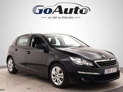 Svart Begagnad 2013 Peugeot 308 Halvkombi | 58 500 kr (Dyr)