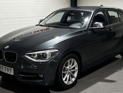 Grå Begagnad 2014 BMW 120 Sport Line Halvkombi | 124 900 kr (Bra pris)