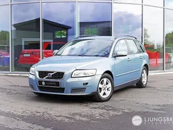 Ljusblå Begagnad 2007 Volvo V50 Kinetic Kombi | 54 800 kr (Lite dyr)