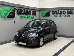 Svart Begagnad 2009 Citroën C3 Halvkombi | 29 900 kr (Marknadspris)