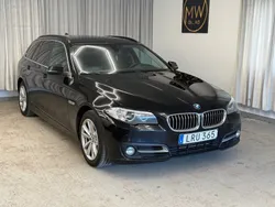 Svart Begagnad 2015 BMW 520 Kombi | 109 900 kr (Bra pris)