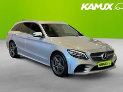 Silver (grå) Begagnad 2019 Mercedes C200 AMG Kombi | 267 900 kr (Marknadspris)