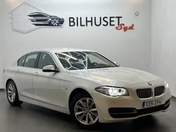 Vit Begagnad 2015 BMW 520 Sedan | 188 500 kr (Lite dyr)