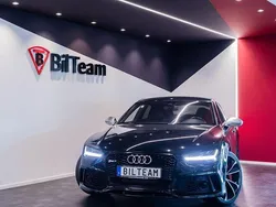 Svart Begagnad 2015 Audi RS7 Sportback Comfort Halvkombi | 499 900 kr (Marknadspris)