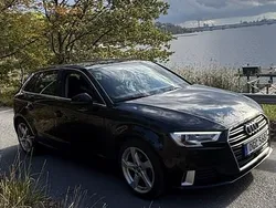 Svart Begagnad 2017 Audi A3 Sportback Sport Halvkombi | 145 000 kr (Marknadspris)