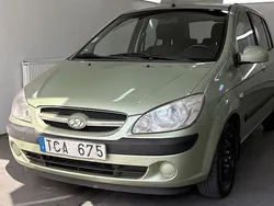 Ljusgrön Begagnad 2006 Hyundai Getz Halvkombi | 12 500 kr (Marknadspris)