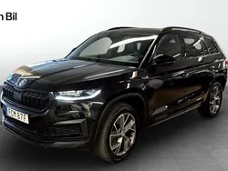 Svart Begagnad 2022 Skoda Kodiaq SportLine SUV | 408 900 kr (Dyr)