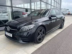 Svart Begagnad 2021 Mercedes C200 AMG Kombi | 319 900 kr (Lite dyr)
