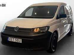 Vit (candyvit) Begagnad 2022 VW Caddy Maxi Minibuss | 299 500 kr (Lite dyr)