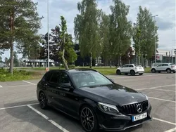 Svart Begagnad 2016 Mercedes C450 AMG AMG Kombi | 349 000 kr
