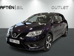 Blå Begagnad 2017 Nissan Pulsar Halvkombi | 138 900 kr (Marknadspris)