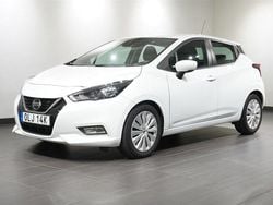 Vit Begagnad 2022 Nissan Micra Acenta Halvkombi | 159 800 kr (Marknadspris)