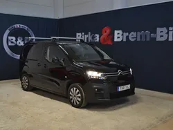 Svart Begagnad 2022 Citroën e-Berlingo Minibuss | 239 000 kr