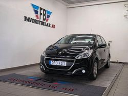 Svart Begagnad 2016 Peugeot 208 Halvkombi | 69 500 kr (Marknadspris)
