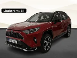 Röd Begagnad 2021 Toyota RAV4 Hybrid Style SUV | 439 000 kr (Marknadspris)