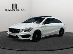 Vit Begagnad 2015 Mercedes CLA45 AMG AMG Kombi | 269 400 kr (Marknadspris)