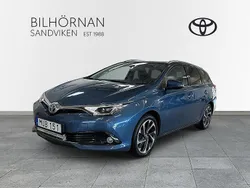 Blå Begagnad 2015 Toyota Auris Touring Sports Comfort Kombi | 174 900 kr (Lite dyr)