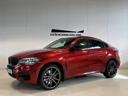 Röd Begagnad 2016 BMW X6 M50 M Sport SUV | 359 900 kr (Marknadspris)