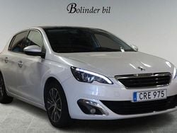 Vit Begagnad 2014 Peugeot 308 Allure Halvkombi | 78 900 kr (Lite dyr)