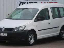 Vit Begagnad 2015 VW Caddy Minibuss | 89 900 kr
