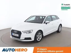 Vit Begagnad 2016 Audi A3 Sportback Comfort Halvkombi | 128 000 kr (Marknadspris)