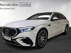 Vit Begagnad 2025 Mercedes E53 AMG Premium Plus Kombi | 1 249 900 kr
