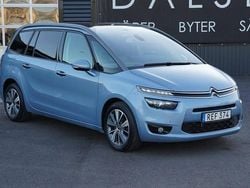 Teles blue metallic Begagnad 2016 Citroën Grand C4 Picasso Exclusive Minibuss | 129 000 kr (Bra pris)