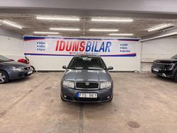 Mörkgrå Begagnad 2007 Skoda Fabia Halvkombi | 24 900 kr (Marknadspris)