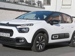 Vit Begagnad 2021 Citroën C3 PureTech Halvkombi | 159 000 kr (Marknadspris)