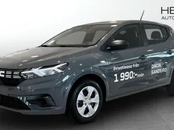 Grå (grey) Ny 2025 Dacia Sandero Essentiel Halvkombi | 196 200 kr (Marknadspris)