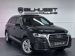Svart Begagnad 2016 Audi Q7 S-Line SUV | 324 900 kr (Marknadspris)