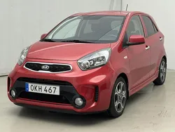Röd Begagnad 2017 Kia Picanto Halvkombi | 82 800 kr (Bra pris)