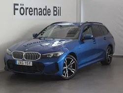 Blå Begagnad 2024 BMW 330e M Sport Kombi | 519 000 kr (Marknadspris)