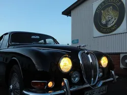 Svart Begagnad 1966 Jaguar S-Type S Sedan | 258 000 kr
