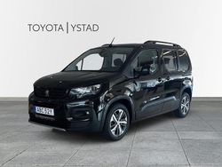 Svart Begagnad 2020 Peugeot Rifter GT-line Minibuss | 234 000 kr (Dyr)