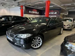 Svart Begagnad 2013 BMW 520 Kombi | 149 000 kr (Marknadspris)