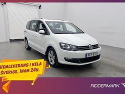 Vit Begagnad 2015 VW Sharan Minibuss | 189 800 kr (Marknadspris)