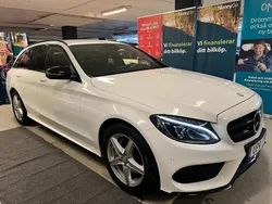 Vit Begagnad 2016 Mercedes C220 AMG Kombi | 199 900 kr (Marknadspris)