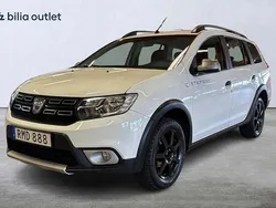 Vit Begagnad 2017 Dacia Logan MCV Stepway Kombi | 74 900 kr (Dyr)