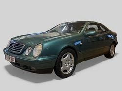 Grön Begagnad 1999 Mercedes CLK320 Sportkupé | 65 000 kr