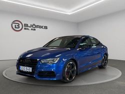 Blå Begagnad 2015 Audi S3 Design Sedan | 279 500 kr (Marknadspris)