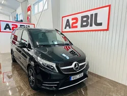 Svart Begagnad 2019 Mercedes V250 Avantgarde Minibuss | 524 900 kr (Lite dyr)