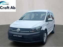 Vit Begagnad 2018 VW Caddy Minibuss | 139 900 kr (Dyr)