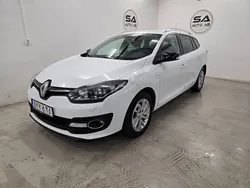 Vit Begagnad 2014 Renault Mégane GrandTour LIMITED Kombi | 79 900 kr (Marknadspris)