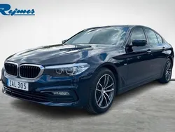 Blå Begagnad 2017 BMW 520 Sport Line Kombi | 249 800 kr (Marknadspris)