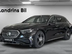 Svart (obsidiansvart metallic) Begagnad 2023 Mercedes E300 Premium Kombi | 649 000 kr (Superpris)